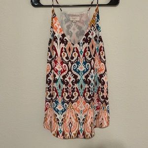 Multicolor Patterned Tank Top